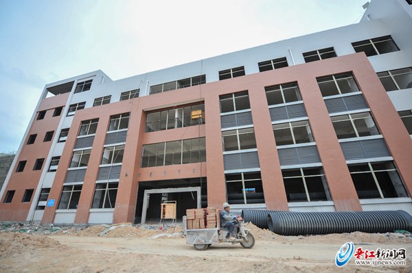 晋江市第八实验小学建设有序推进 预计9月投用