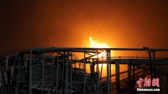 江苏盐城化工厂爆炸已致44人死亡 相关人员已被控制