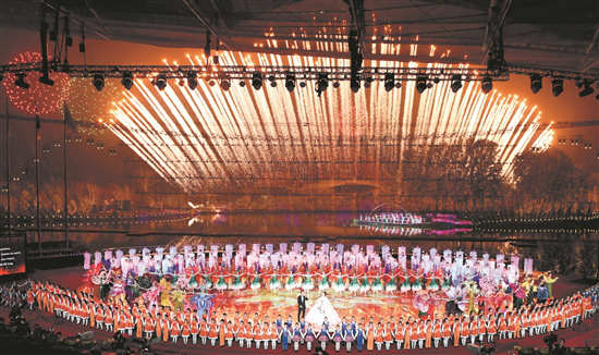 “焰火园林”亮相北京世园会 艺术顾问总设计均为泉籍艺术家