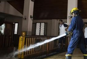 斯里兰卡爆炸案遇袭教堂部分开放 时间有限戒备森严