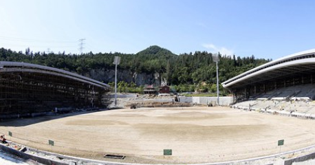 晉江足球公園預計8月底完工 將成福建首座專業足球場