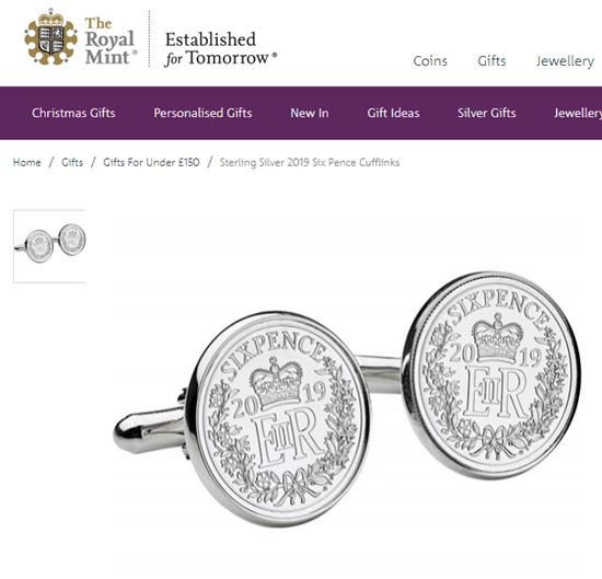 图片来源：英国皇家铸币局官网截图。