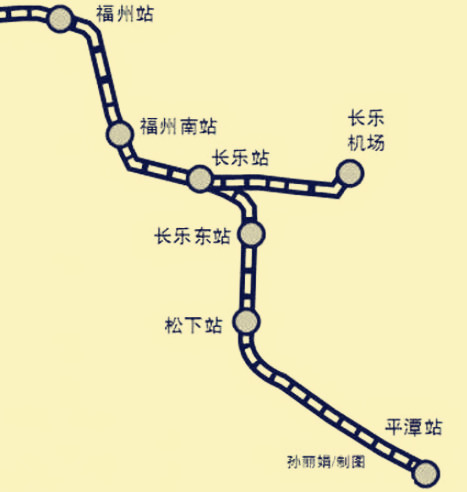 福平铁路联络线连夜接入福州站