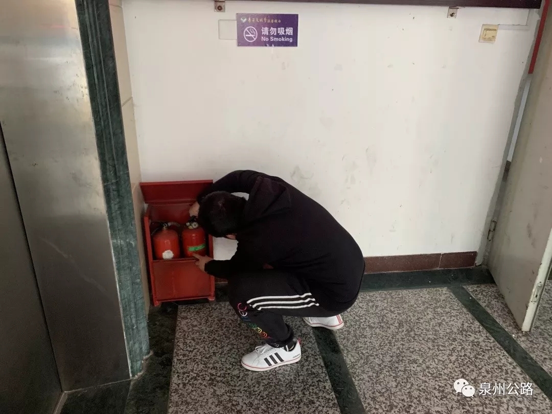 惠安公路分局开展春运、春节消防安全专项检查