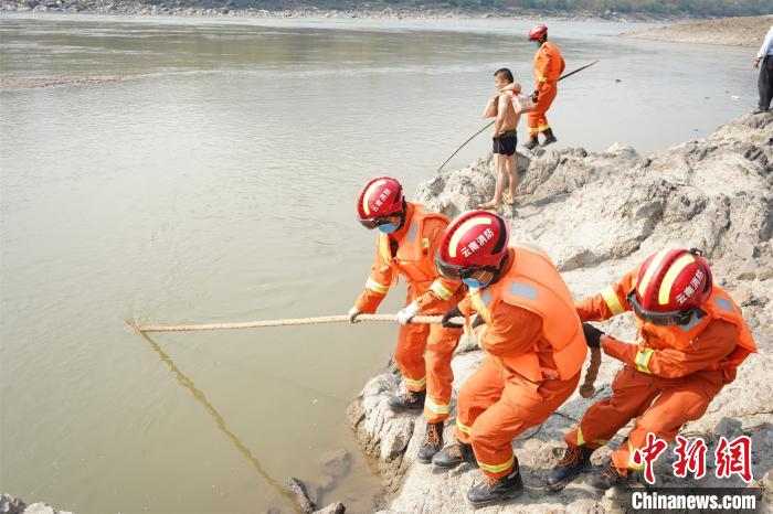 图为救援现场。云南省消防救援总队怒江支队供图