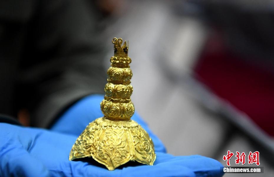 “江口沉银”第三期考古发掘 中国首枚世子金印出土