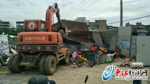 晋江池店镇整治7家存在安全隐患的废品收购站